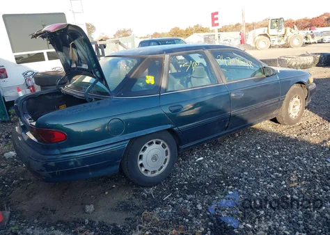 1995 Mercury Sable Gs from USA, damaged, VIN 1MELM50U9SA651205